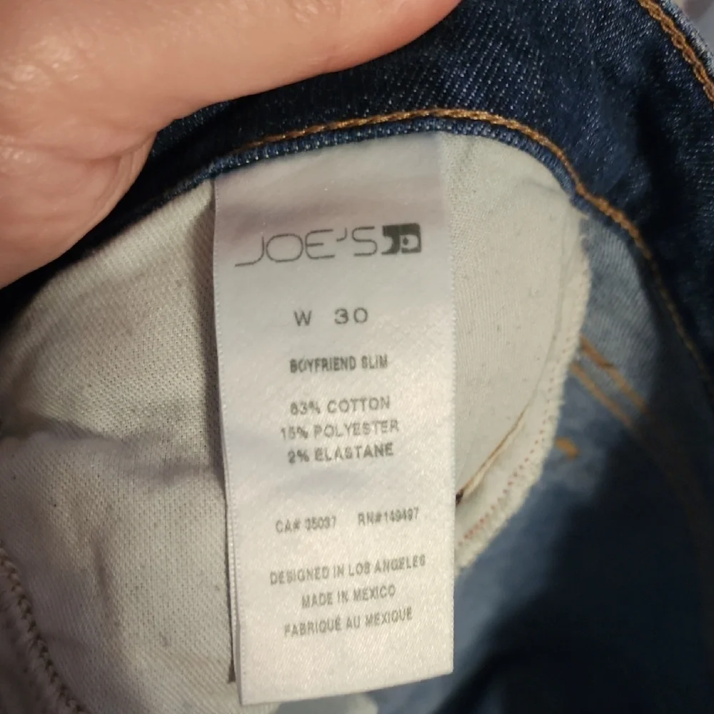 Joe's Jeans Classic Blue Denim - Picture 6 of 6